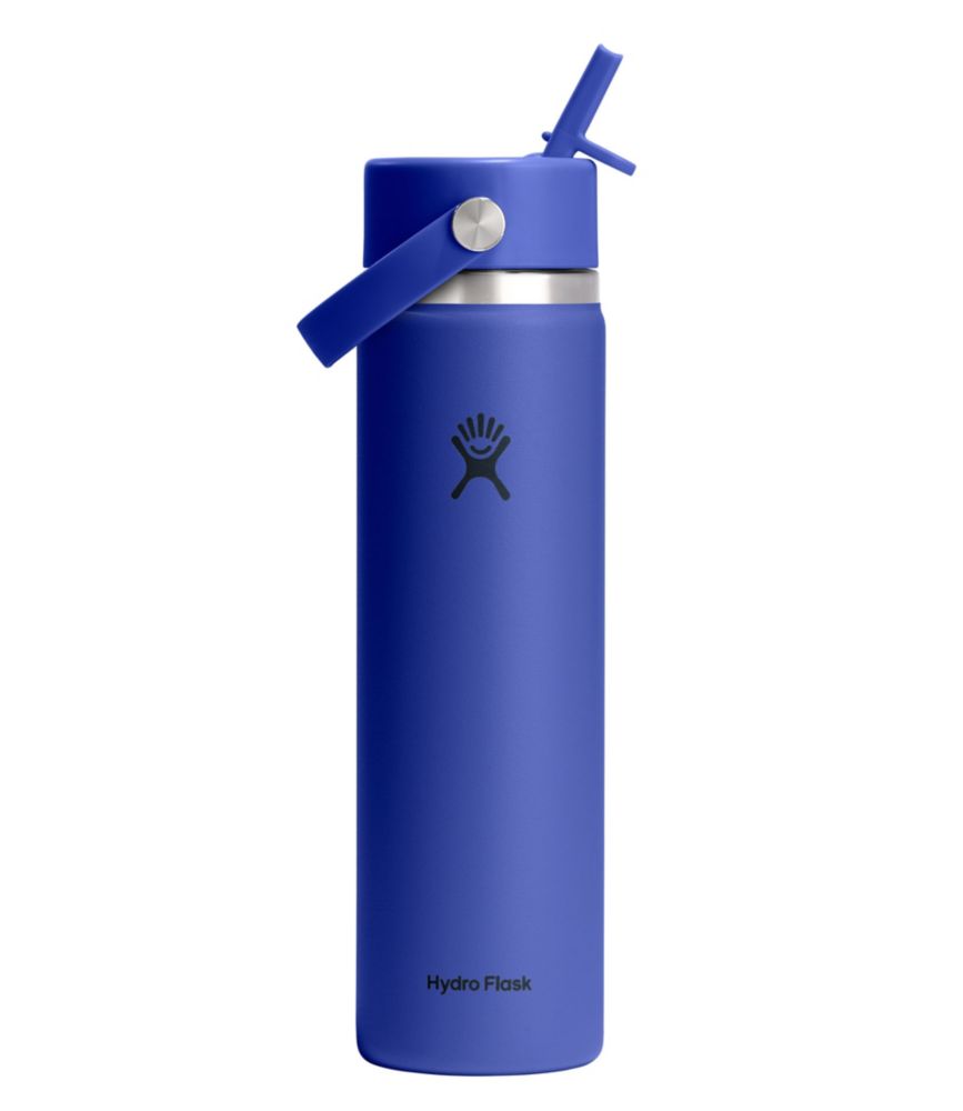Hydro Flask Wide Mouth Water Bottle with Flex Straw Cap, 24 oz. - US 4525