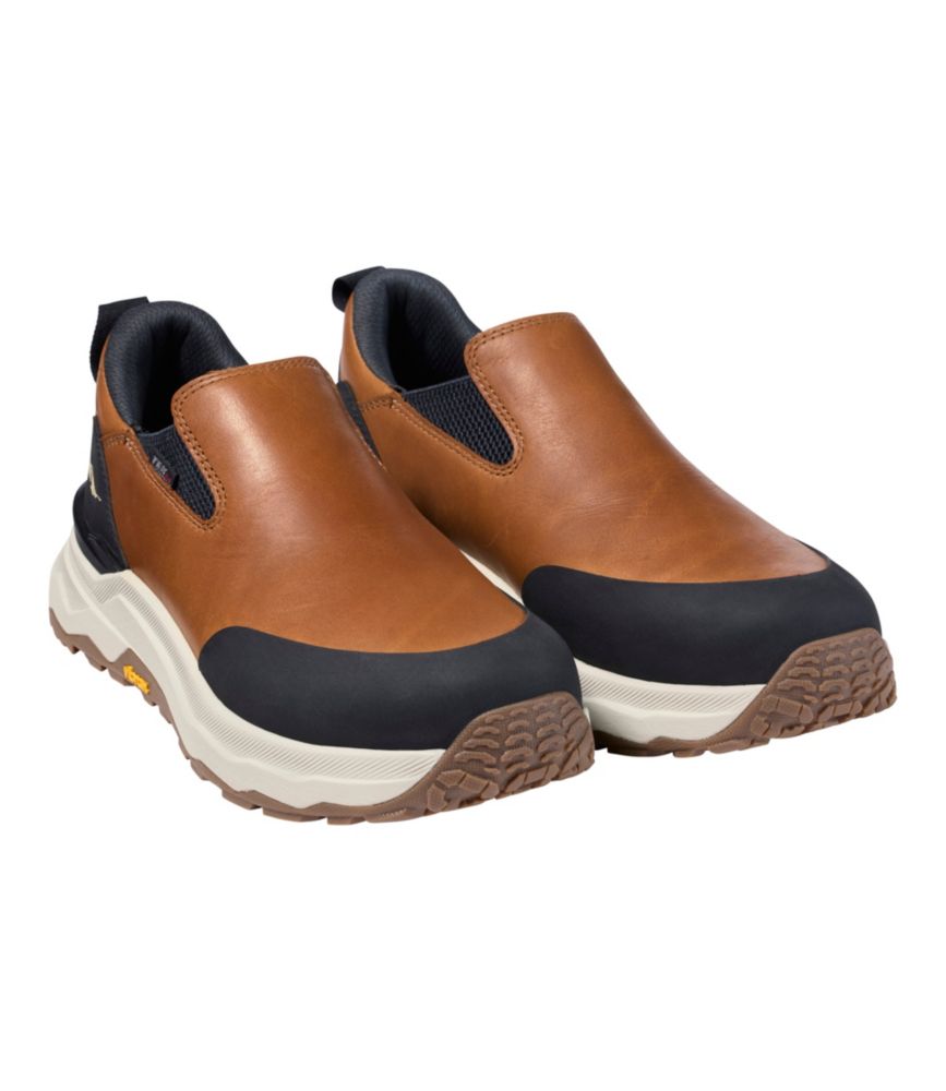 Men's NextVenture Waterproof Slip-On Shoes, Leather - US 2938